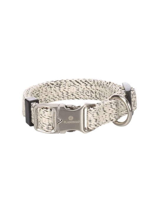 Flamingo Κολάρο Σκύλου Collar Lago White & Black S 15mm X 30-45cm