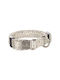 Flamingo Κολάρο Σκύλου Collar Lago White & Black M 20mm X 40-55cm