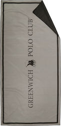 Greenwich Polo Club Πετσέτα Microfiber Σώματος Μαύρη