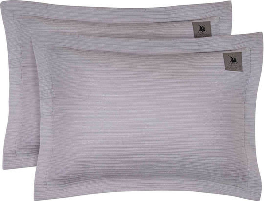 Greenwich Polo Club Essential Σετ Oxford Lilac 50x70cm 233507004454
