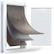 Vevor Dog And Cat Door Made Of Metal In White Colour