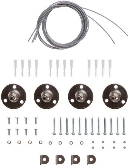 Ντίζες Στήριξης Οροφής Led Panel 4 Τμχ V-tac 6018