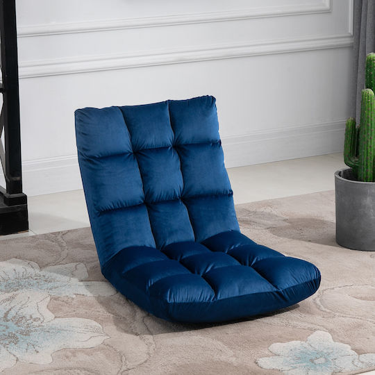 Bean Bag Chair Blue 55x71x53.5cm Bean Bag Chair Blue 55x71x53.5cm