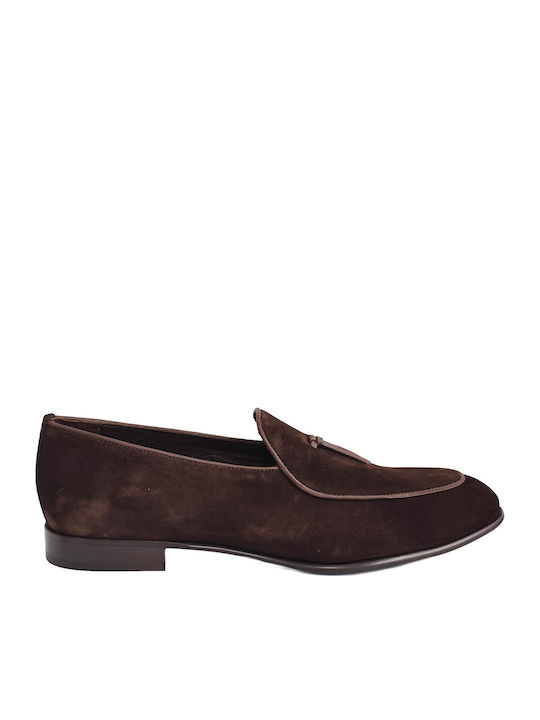Kalogirou Mocasini Barbati Andres in Culoare Maro