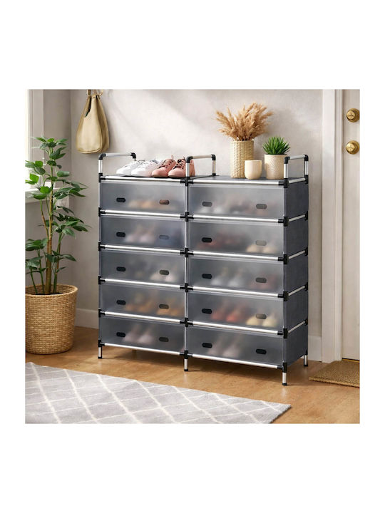 Текстилна Поставка За Обувки 82x26.5x108.5cm