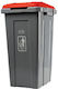 Plastic Recycling Bin 50lt Blue