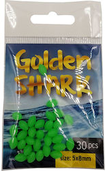 Χάντρες Φωσφορούχες Golden Shark 5x8mm Χάντρες Φωσφορούχες Golden Shark 5x8mm