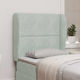 vidaXL Fabric Gray Bed Headboard 80cm