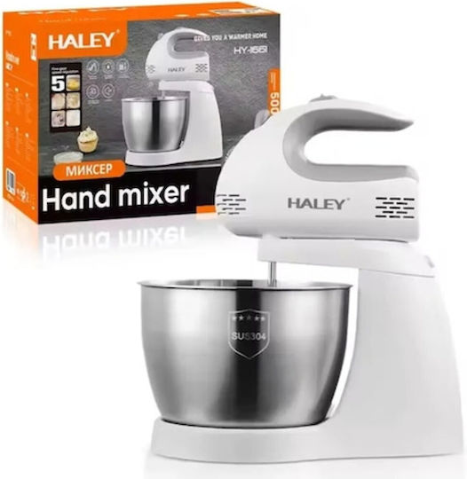 Haley Küchenmaschine 500W mit Rostfreiem Schüssel 3lt