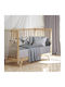 Greenwich Polo Club Nursery Swaddling Blanket 8871 Waffle Gray 80x110cm
