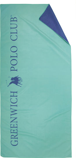 Greenwich Polo Club Microfiber Body Towel 280g/m² Double-Sided Blue 170x80cm