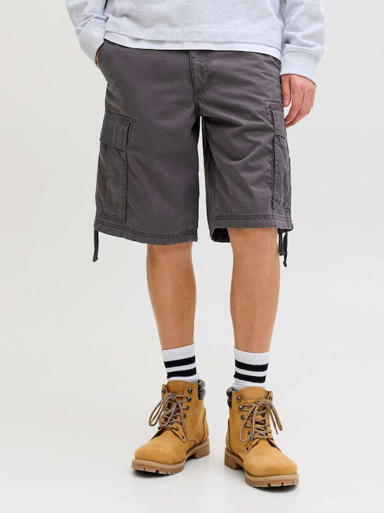Jack & Jones Herren Shorts Cargo Asphalt