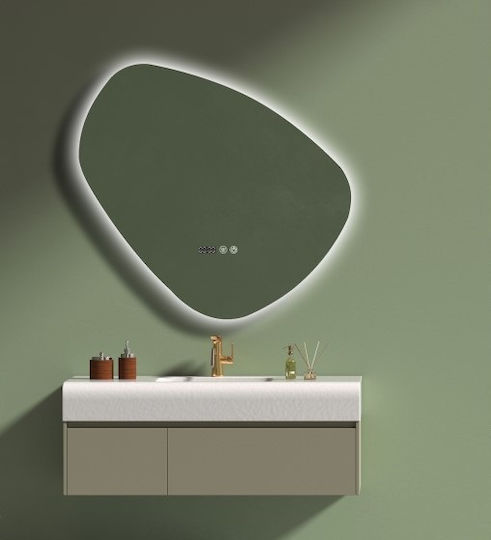 Badezimmerspiegel LED Berührung Mirrorlux Cynthia S-4941 Asymmetrischer 760x800mm