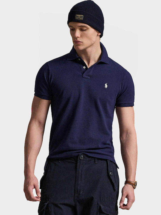Ralph Lauren Polo Short Sleeve Navy Blouse