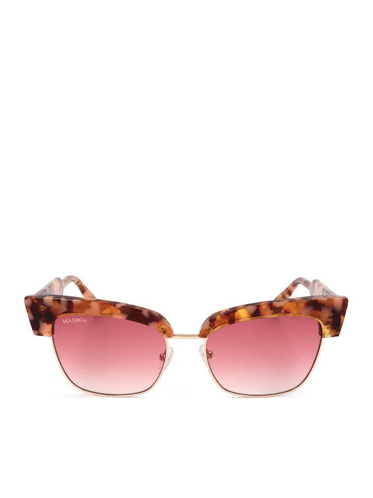 Max & Co Women's Sunglasses with Gold Frame and...