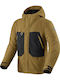 Rev'IT Entropy Winter Men's Riding Jacket Softshell Waterproof Brown Black