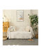 My Home Luxury Decken & Couchdecken Sesselüberwurf Jacquard 180x180cm Ecru