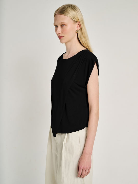 Staff Women's Sleeveless Blouse Black 63-404.05...
