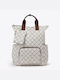 Chalk Damenrucksack Kunstleder Beigen