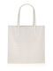 Wenella Stoff Damen Tote Tasche Weiß