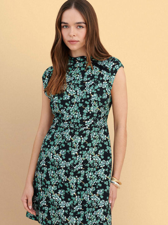 Summer Mini Dress Green 9923017 Multicolor