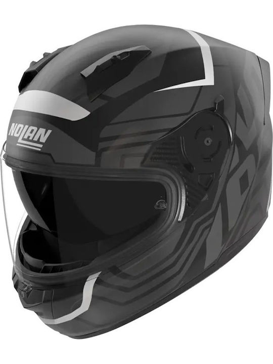 Nolan N60-6 Ecleticco 352 Nero/Antracite Motorc...