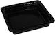 Tavă Gastronorm Buffet Porțelan Culinaro Gn 2/3-60 325x354x60mm 2.5lt Negru