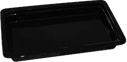 Gastronorm Buffet Tray Culinaro Porcelain Gn 1/1-60 530x325x60mm 6.5lt Black