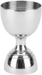 Double Bar Jigger Alcohol Measuring Glass Culinaro 25/50ml Stainless Steel