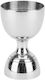 Double Bar Jigger Alcohol Measuring Glass Culinaro 25/50ml Stainless Steel