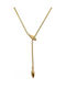 Legola Necklace with Snake Design in Gold Plated Steel