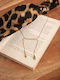 Rock Club Snake Design Necklace