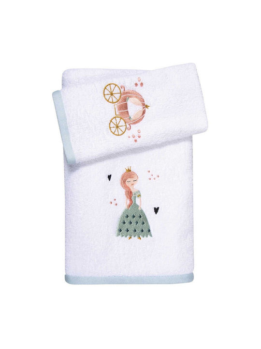 Greenwich Polo Club Set Babyhandtücher 2 Stück Baby Essential Grüne Gewicht 400gr/m²