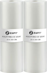 Set 2 Embossed Vacuum Bags Zafit 20 X 300 Cm Food Vacuum Sealer Reusable Durable Sous Vide Machine Washable Bpa-free Transparent Set 2 Embossed Vacuum Bags Zafit 20 X 300 Cm Food Vacuum Sealer Reusable Durable Sous Vide Machine Washable Bpa-free Transparent