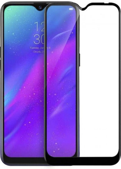 0.33mm Full Glue Full Face Tempered Glass Μαύρο (Realme C3)