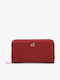 Large Women's Wallet Red