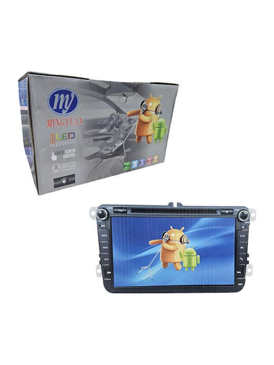 Car Audio System for Volkswagen Passat CC / Passat / Golf / Tiguan / Touran / Eos / Jetta / Caddy / Sharan / Amarok (Bluetooth/USB/WiFi/GPS/Apple CarPlay/Android Auto/CD) with 7" Touch Screen