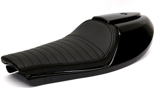 C-racer Σέλα Μοτοσυκλέτα Universal Μαύρη Neo Classic Caf Racer Seat Black
