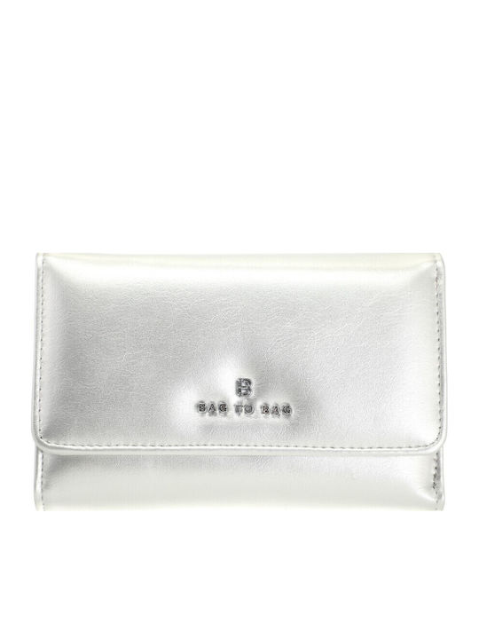 Bag to Bag Παιδικό Πορτοφόλι Ασημί