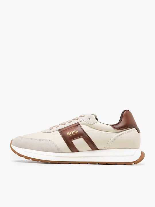 Boss Shoes Adidași Pentru Bărbați Bej