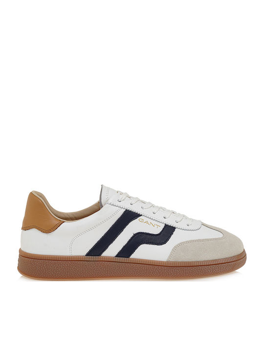 Gant Cuzmo Ανδρικά Sneakers Λευκό Μπλεταμπά