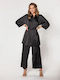 Women's Black Set with Trousers