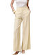 Women's Pantaloons in Regular Fit Yellow