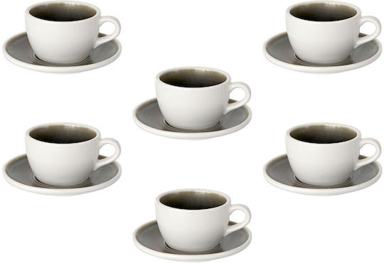 Raki Φλιτζάνι Tσαγιού από Πορσελάνη Λευκό 220ml