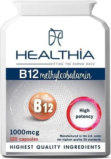 Healthia Витамин B12 За Здравето На Нервната Система 1000mcg 120 Таблетки