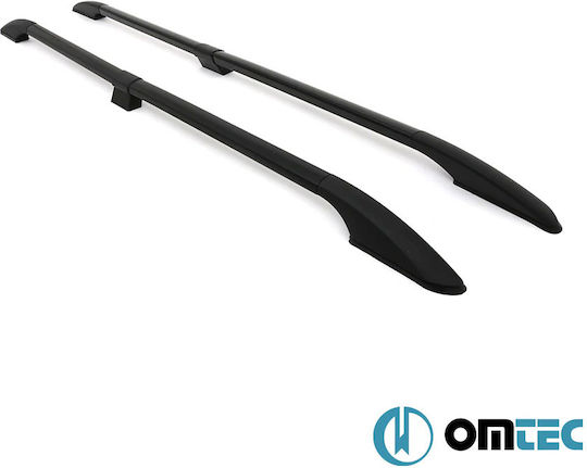 Omtec Omtec Παράλληλες Μπάρες Οροφής Διαιρούμενες Nissan Nv200 2010 > Chevrolet City Express 2015 > Αλουμίνιο Μαύρο Μέγιστο Βάρος Φορτίου 75 Kg 2 Τεμ D5035933b/om D5035933b/om