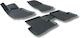 Car Mats Rubber Deep Sides Compatible Mercedes W205 C Class 2015-2021