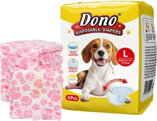 Replacement Dog Sanitary Pads 8pcs