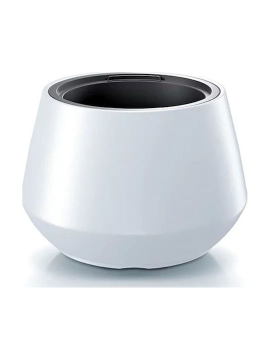 Iliadis Heos Plant Pot Plastic White 44x44x30cm