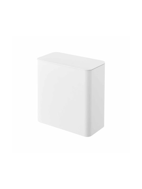 Yamazaki Wall Mounted Plastic White Bathroom Organizer